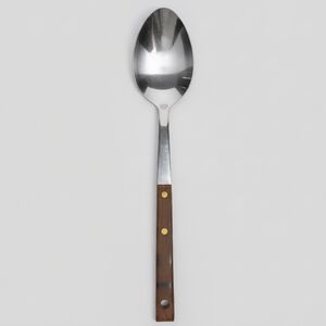 Vintage Mikasa Natural Beauty 5272 MB Tablespoon Wood Handle Japan MCM